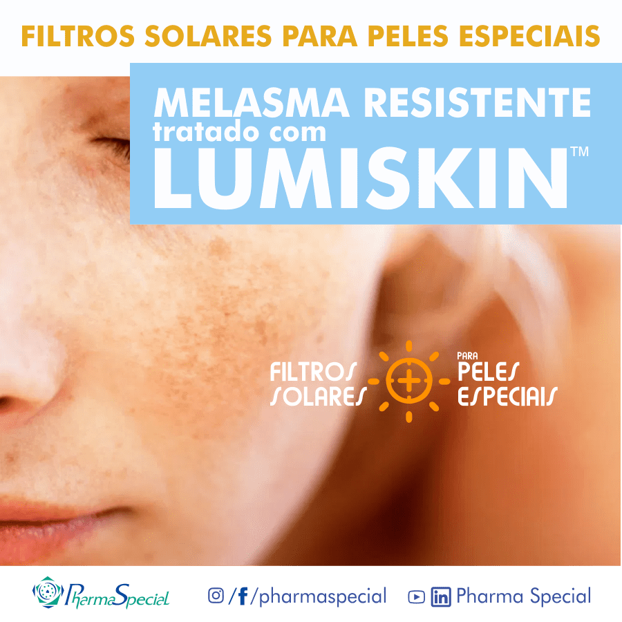 Featured image for “Melasma resistente tratado com LUMISKIN”
